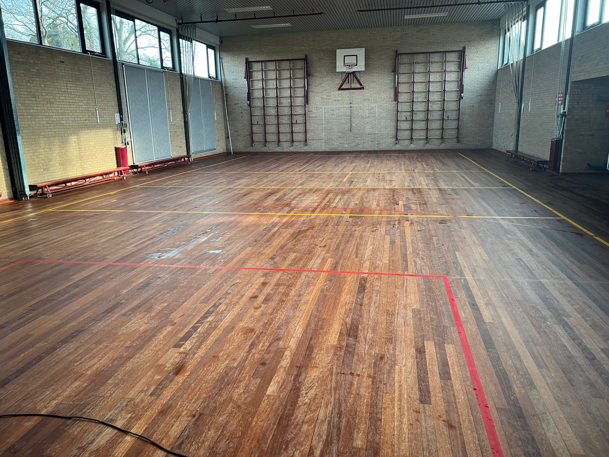 Sportzalen reinigen - De Clean Expert